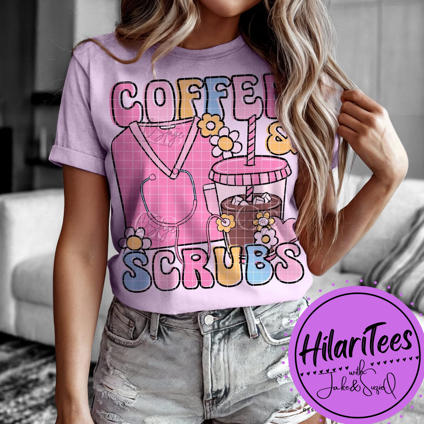 Coffee & Scrubs Tshirt