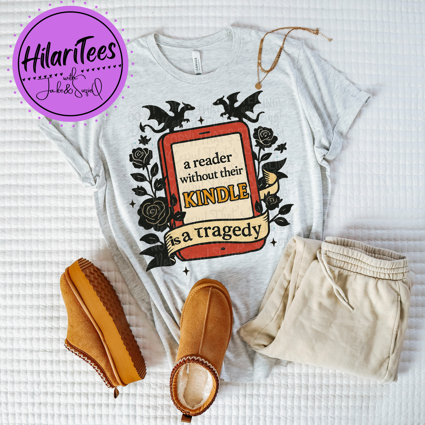 Kindle Reader Tshirt